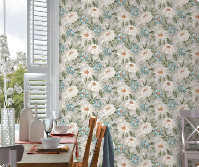 Use Wallpaper To Create A Feature Wall And Create A Focal Point In The Room