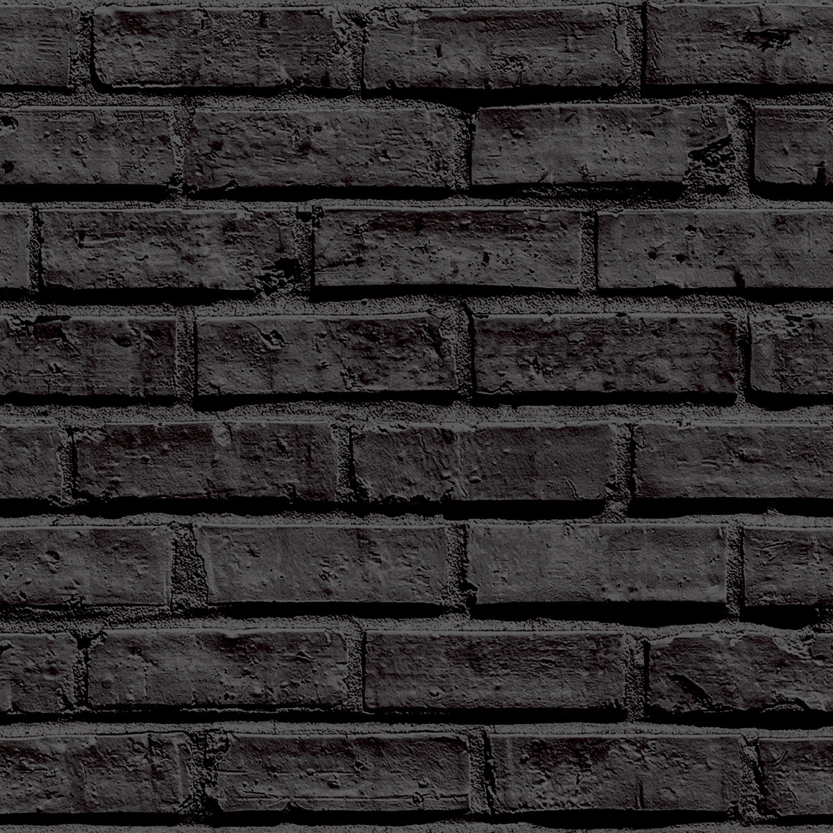 Arthouse Black Brick Black Paste the Paper Wallpaper Arthouse USA Inc.