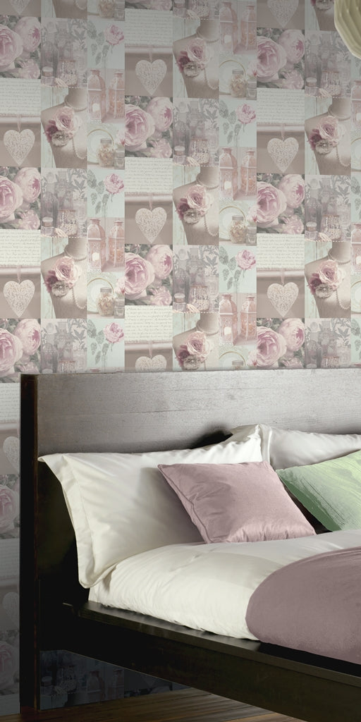 Charlotte Blush Wallpaper Arthouse USA Inc.