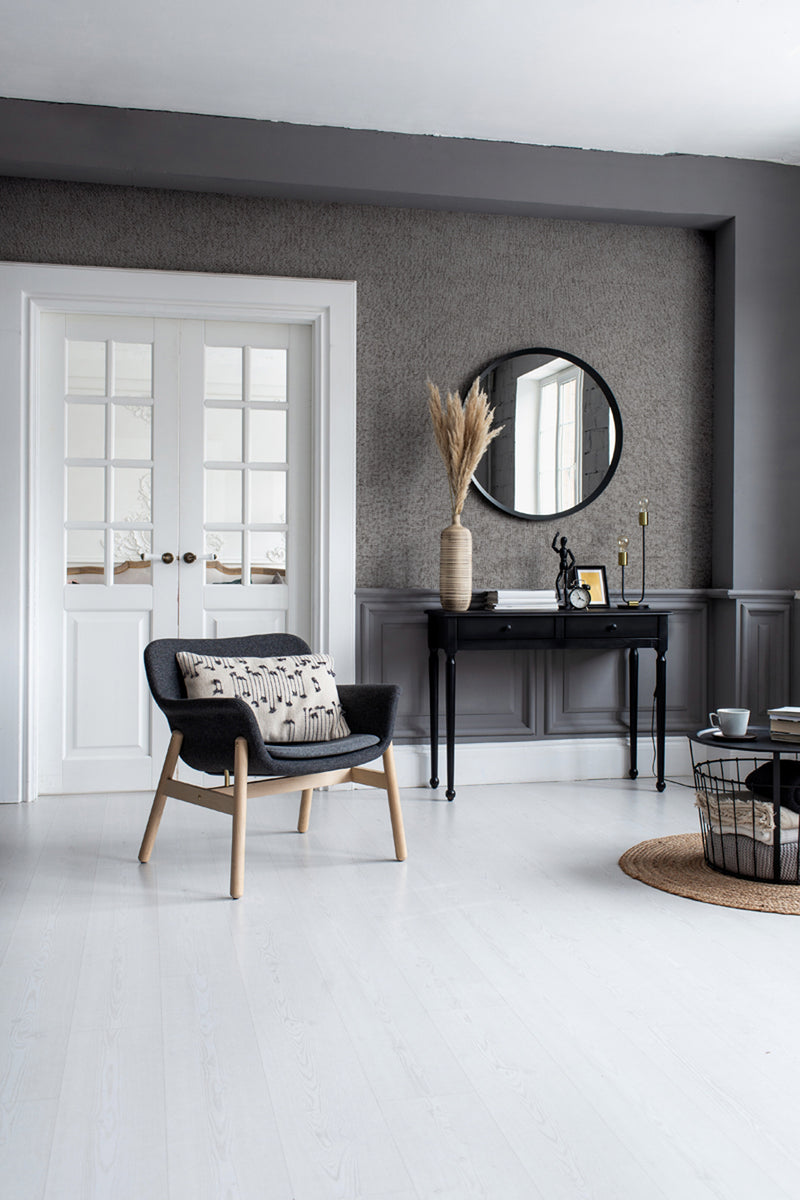 Arthouse Cosy Texture Charcoal Paste the Paper Wallpaper Arthouse USA