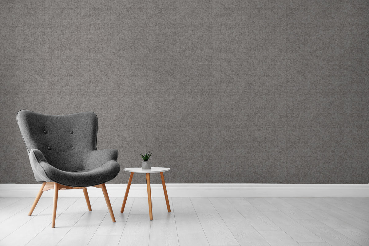 Arthouse Cosy Texture Charcoal Paste the Paper Wallpaper Arthouse USA
