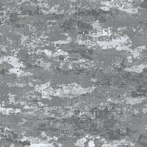 Patina Grey Silver Wallpaper