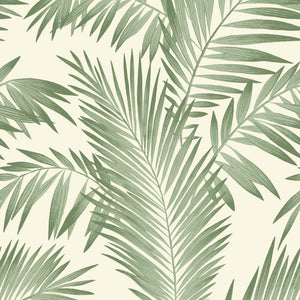 Tropical Palm Green Wallpaper