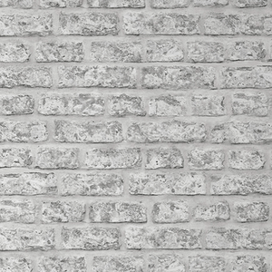 Rustic Brick Grey Wallpaper