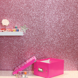 Sequin Sparkle Pink Wallpaper