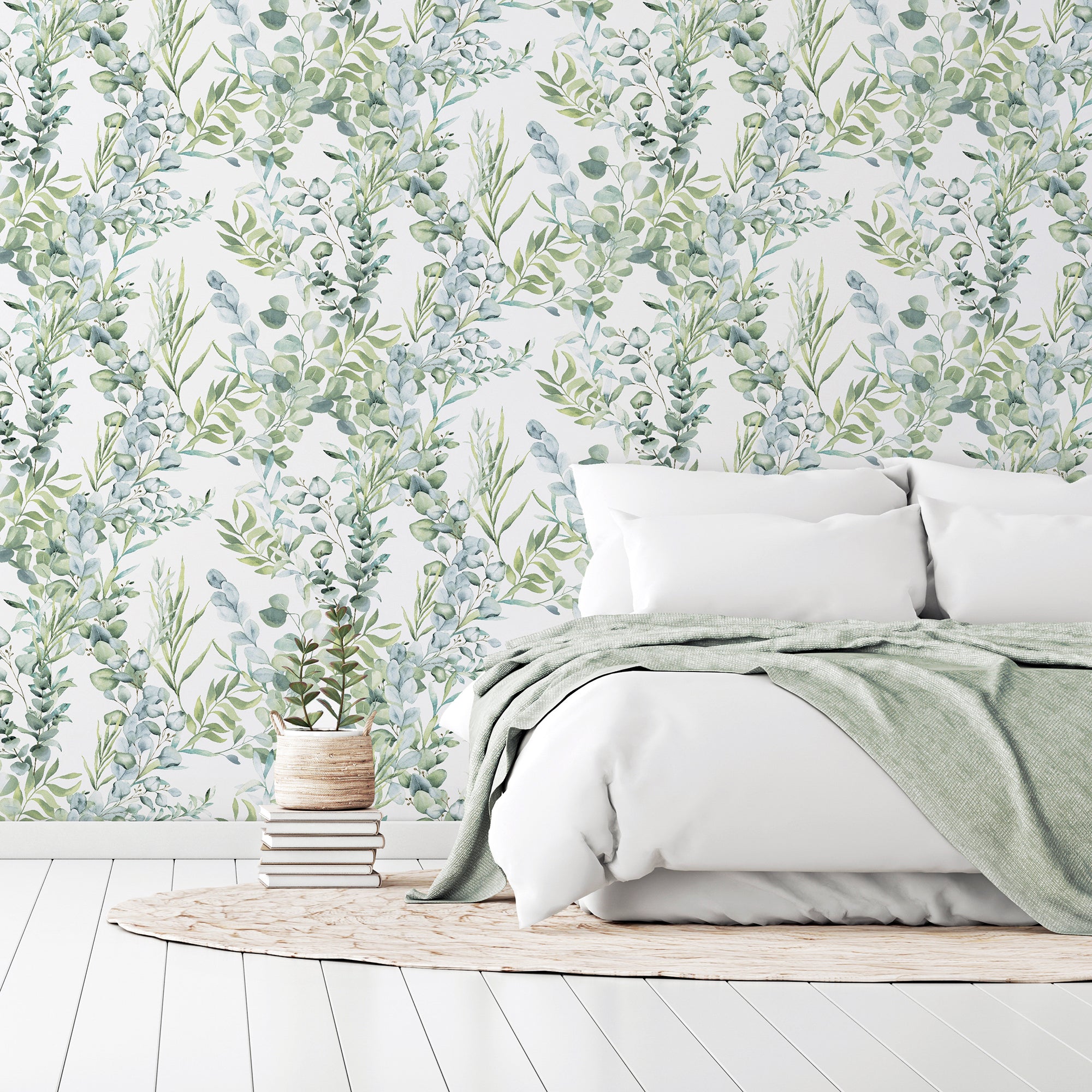 Tranquil Green Wallpaper