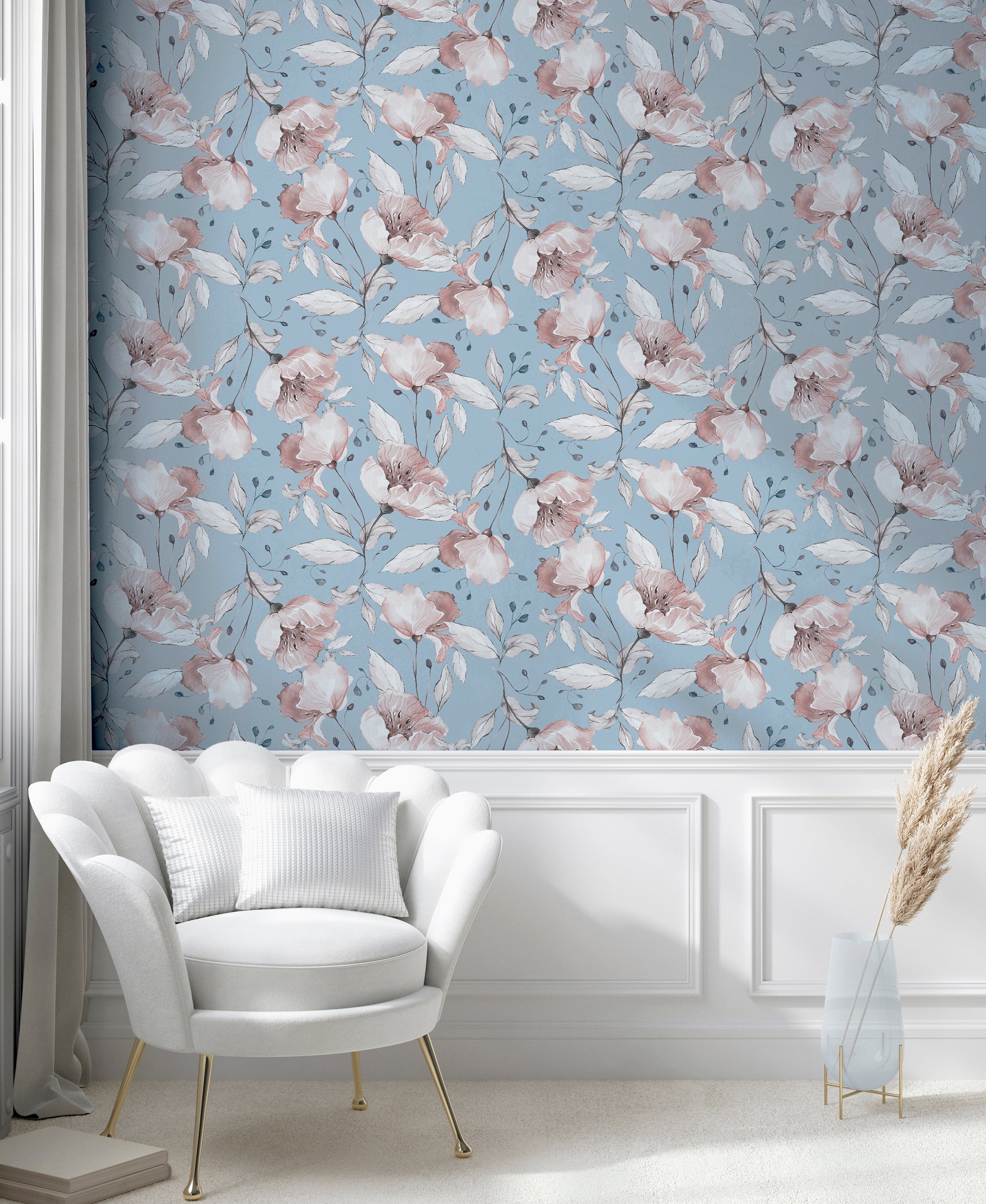 Arthouse Flowing Floral Pink Multicolored Paste the Paper Wallpaper –  Arthouse USA Inc.