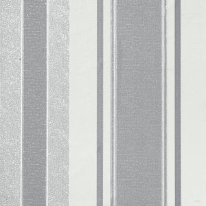 Palazzo Stripe Silver Wallpaper