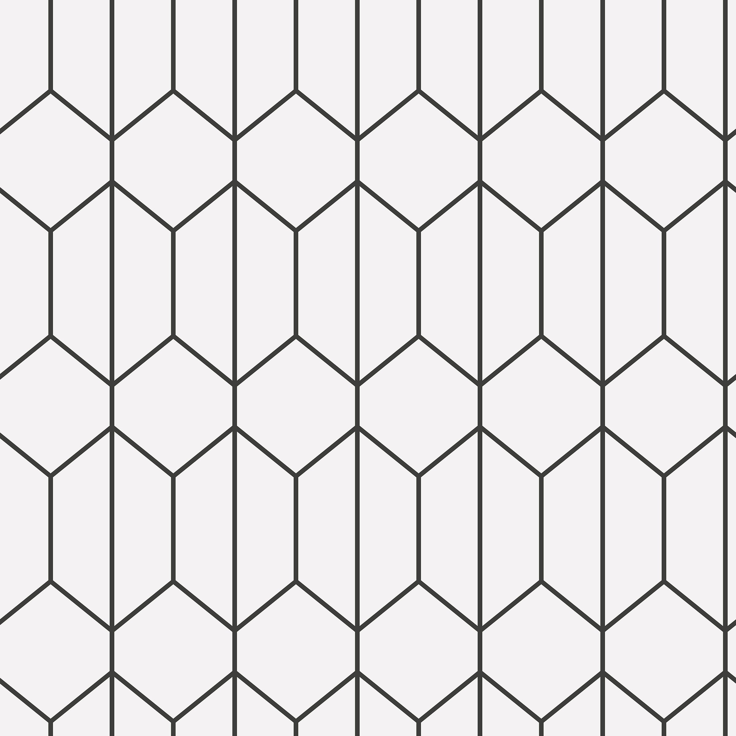Artistick Linear Geo Mono Wallpaper