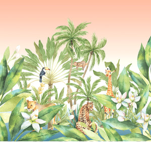 Jungle Time Wall Mural