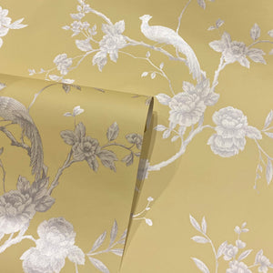 Chinoise Yellow Wallpaper