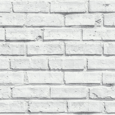 White Brick Wallpaper