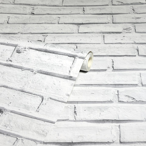 White Brick Wallpaper