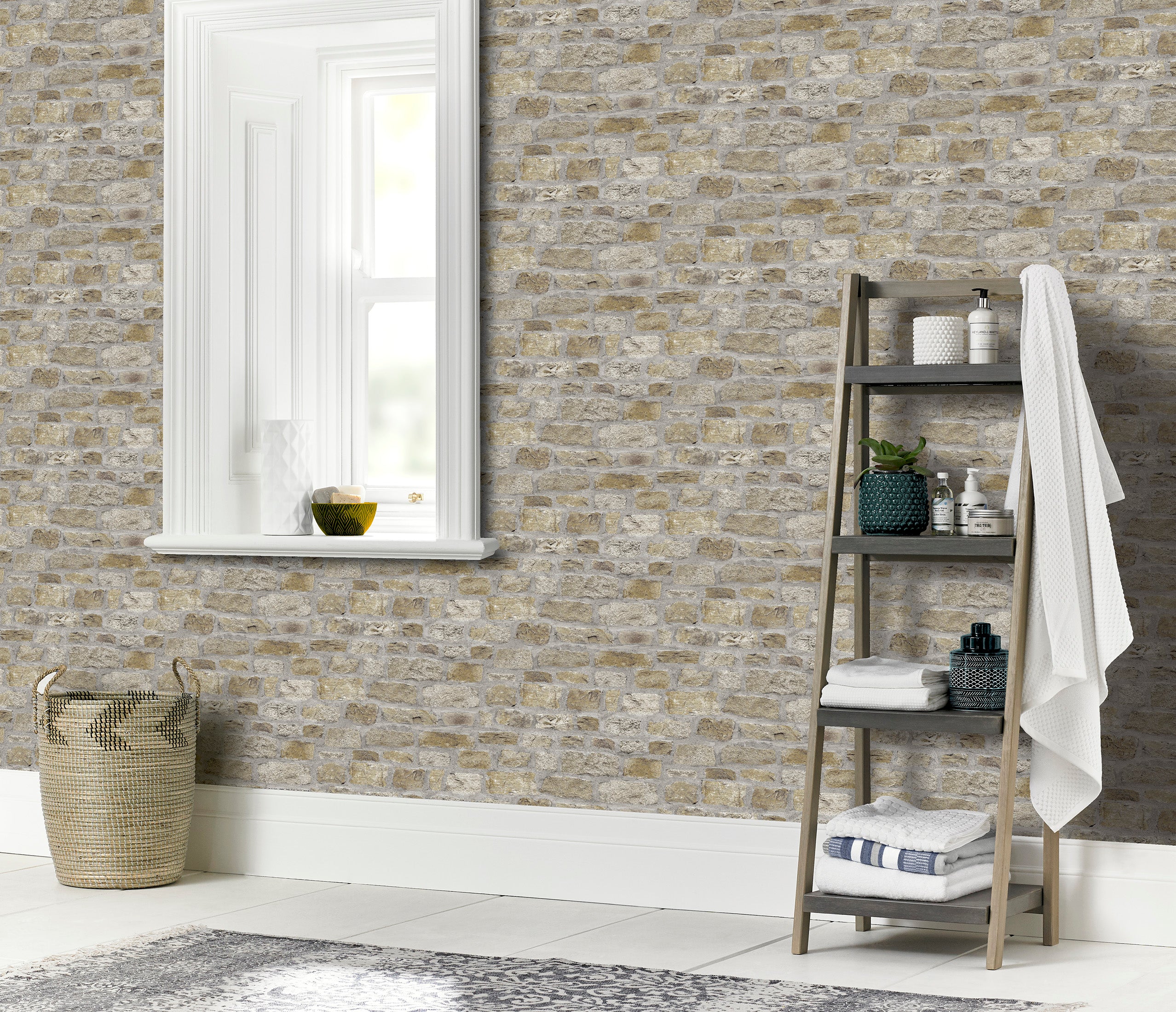 Country Stone Wallpaper