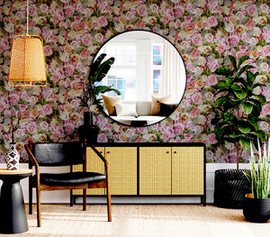 Spring Floral Multicolored Wallpaper