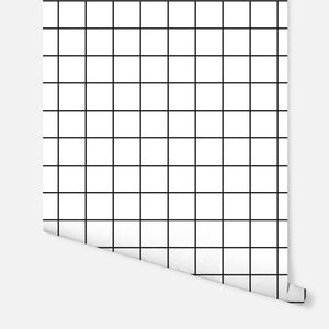 WC Line Grid Wallpaper