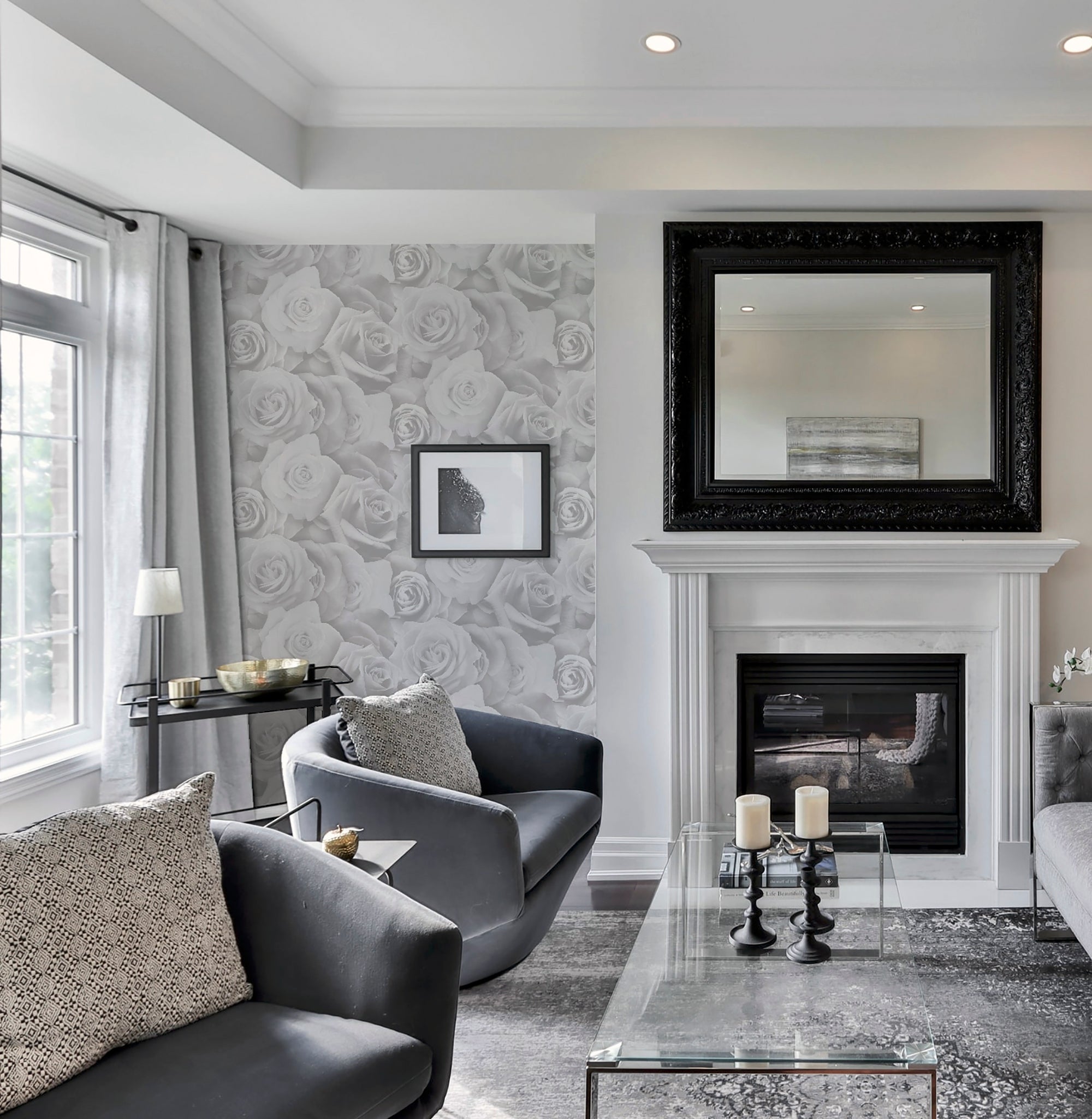 Grey Wallpaper Living Room Ideas Cabinets Matttroy grey-wallpaper-living-room-ideas-cabinets-matttroy