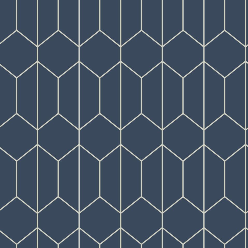 Linear Geo Navy Wallpaper